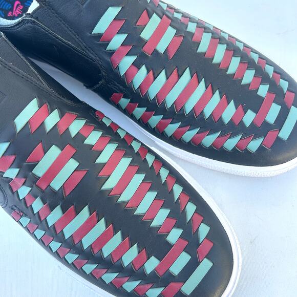 Nike Men’s SB Zoom Stefan Janoski Slip RM Sneakers Slip Ons 11.5 Black Woven - Picture 9 of 9